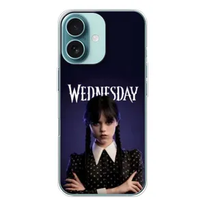 Чохол з картинкою Венсдей на iPhone 16 (Wednesdey)