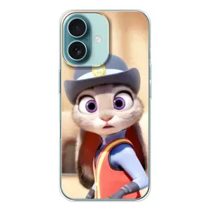 Чехлы ЗВЕРОПОЛИС для iPhone 16 (Заяц Джуді Хопс)