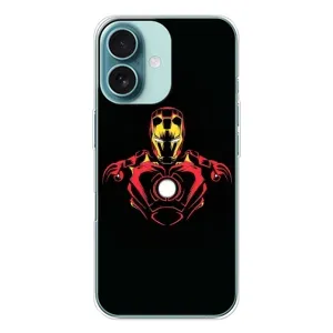 Чехол Супергерой Железный человек на iPhone 16 (Железный человек)