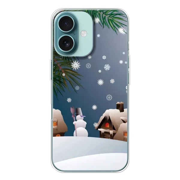 Чохол з малюнком «Зима» для iPhone 16 Чохол з малюнком «Зима» для iPhone 16
