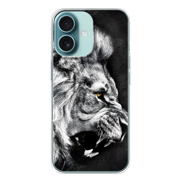 Чехол с рисунком «Злой ЛЕВ» для iPhone 16
