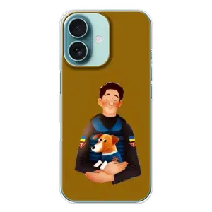 Чехол с принтом для iPhone 16 (ЗСУ Патрон)