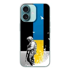 Патриотический Чехол для iPhone 16 (ЗСУ)