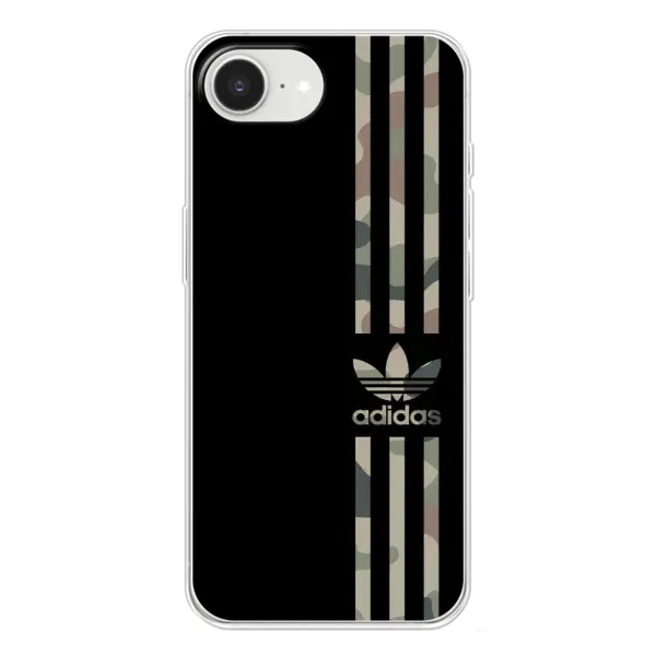Чехол с рисунком «Adidas» для iPhone 16e Чехол с рисунком «Adidas» для iPhone 16e