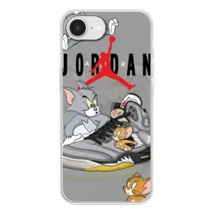 Силиконовый Чехол Nike Air Jordan на Айфон 16е (Air Jordan)