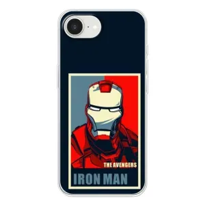 Чехол Супергерой Железный человек на iPhone 16е (Art Iron man)