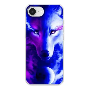 Чохол з Вовком на iPhone 16е (Арт-Вовк)