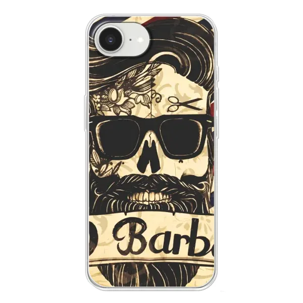 Чехол с рисунком «Барбер шоп» для iPhone 16e