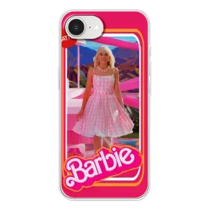 Силіконовый Чохол Барбі фільм на iPhone 16е (Барбі Марго)