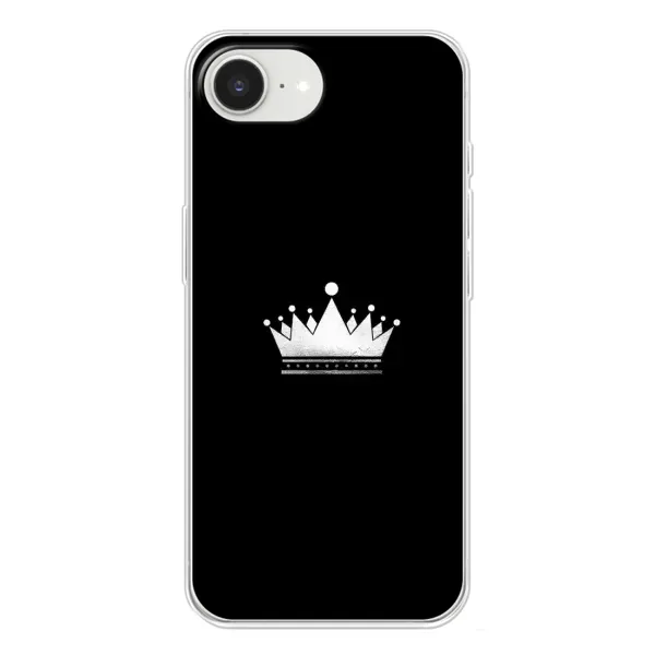 Чехол с рисунком «Белая корона» для iPhone 16e