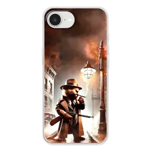 Чехол с мемами тралалело тралала для iPhone 16е (Бобрито бандито)