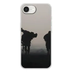Чохли на військову тематику для iPhone 16е (Бій солдат)