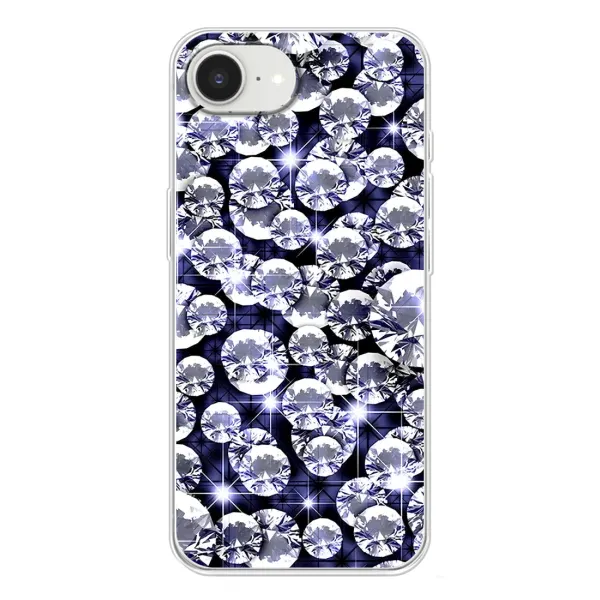 Чехол с рисунком «Бриллианты» для iPhone 16e