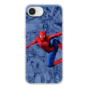Силиконовый Чехол для iPhone 16е (Человек Паук)