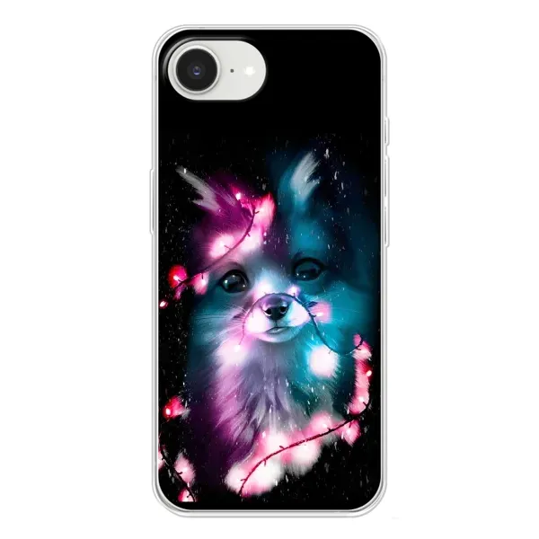 Чехол с рисунком «Черная Лиса» для iPhone 16e