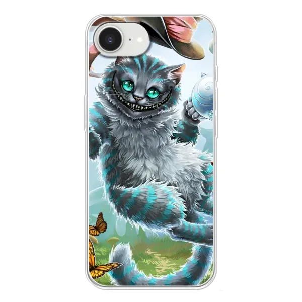 Чехол с рисунком «Чеширский КОТИК» для iPhone 16e Чехол с рисунком «Чеширский КОТИК» для iPhone 16e