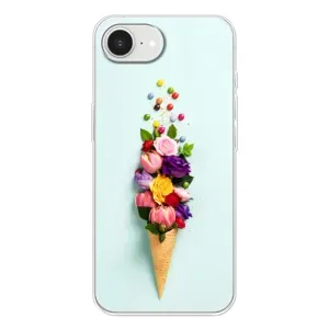 Чехлы с тематикой "ЦВЕТЫ" на iPhone 16е (Цветок-мороженное)