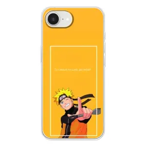 Чохли з принтом НАРУТО на iPhone 16е (Даттебайо)
