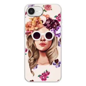 Чохол з картинкою Модні Дівчата iPhone 16е (Дівчина в окулярах)