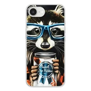 Силіконовий Чохол з Энотами на iPhone 16е (Єнот в окулярах)