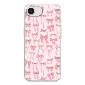 Чехол с рисунком «Фон бантики» для iPhone 16e