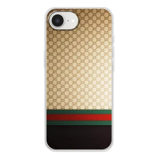 Чехол с рисунком «Фон Гуччи» для iPhone 16e Чехол с рисунком «Фон Гуччи» для iPhone 16e