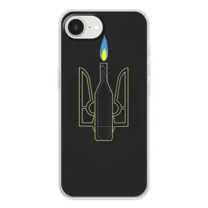 Чохол з картинкою (Патріотичний ГЕРБ) на iPhone 16е (Герб - Молотова)