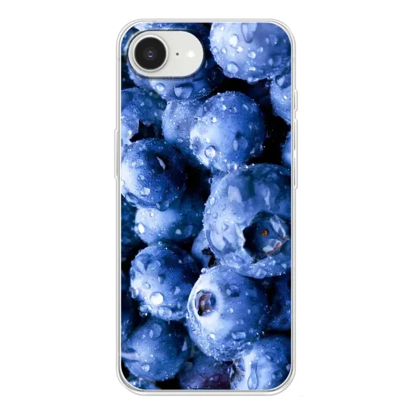 Чехол с рисунком «Голубика» для iPhone 16e Чехол с рисунком «Голубика» для iPhone 16e