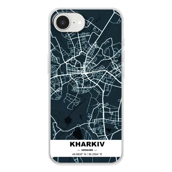 Чехол с рисунком «Харьков» для iPhone 16e Чехол с рисунком «Харьков» для iPhone 16e