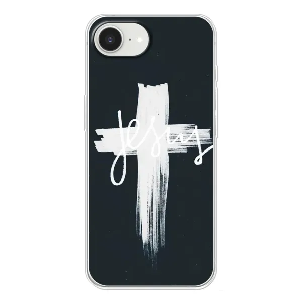 Чехол с рисунком «Jesus» для iPhone 16e Чехол с рисунком «Jesus» для iPhone 16e