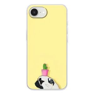 Бампер для iPhone 16е з картинкою "Песики" (Кактус на голові)