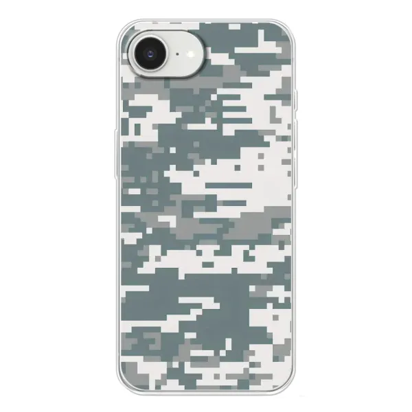 Чехол с рисунком «Камуфляжный Хаки» для iPhone 16e Чехол с рисунком «Камуфляжный Хаки» для iPhone 16e