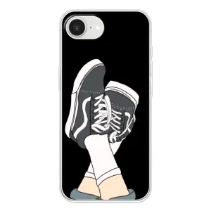 Чехол с Прикольным принтом на iPhone 16е (Кеды)