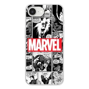 Силиконовый Чехол для iPhone 16е (Комикс Марвел)