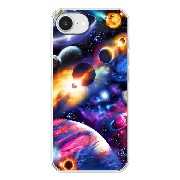 Чехол с рисунком «Космический мир» для iPhone 16e