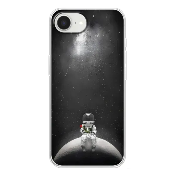 Чехол с рисунком «Космонавт романтик» для iPhone 16e Чехол с рисунком «Космонавт романтик» для iPhone 16e