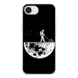 Силіконовый Чохол з принтом "Космонавти" на iPhone 16е (Космонавт)