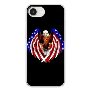Чохол Прапор USA для iPhone 16е (Крила США)