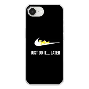 Силиконовый Чехол на iPhone 16е с картинкой Nike (Later)