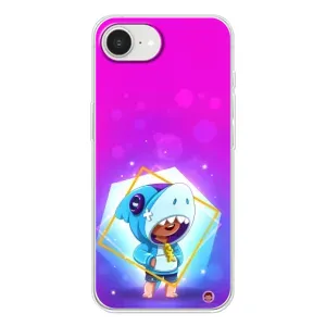 Чохол Бравл Старс для iPhone 16е (Леон у костюмі Акули)