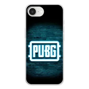 Чехол (TPU) с картинкой "Лого Пабг" на Айфон 16е (Лого PUBG)