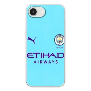 Силіконові Чохли з принтом Футбол на iPhone 16е (Man City)