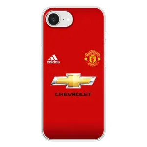 Силіконові Чохли з принтом Футбол на iPhone 16е (Man United)