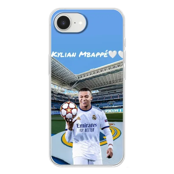 Чехол с рисунком «Mbappe Real» для iPhone 16e Чехол с рисунком «Mbappe Real» для iPhone 16e