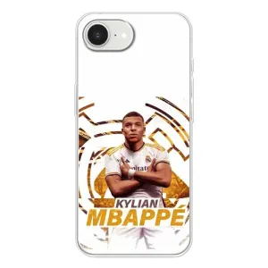 Чехол (TPU) с Футболистом на iPhone 16е (Мбаппе Реал)