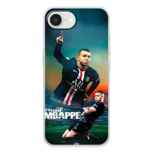Чехол (TPU) с Футболистом на iPhone 16е (MBAPPE)