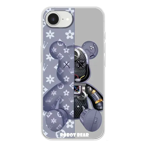 Чехол с рисунком «Медведь Louis Vuitton» для iPhone 16e