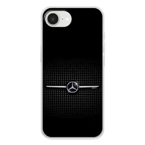 Силіконовий бампер з картинкою машини на iPhone 16е (Mercedes)