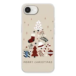 Чехол Санта Клаус для iPhone 16е (Merry Christmas)