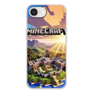 Чехол майнкрафт для iPhone 16е (MINECRAFT)